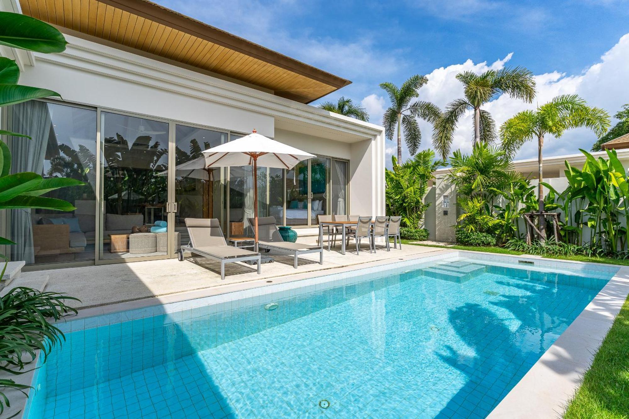 Trichada Breeze 3Br Stylish Villa, 15 Min To Layan Beach Thalang Exteriér fotografie