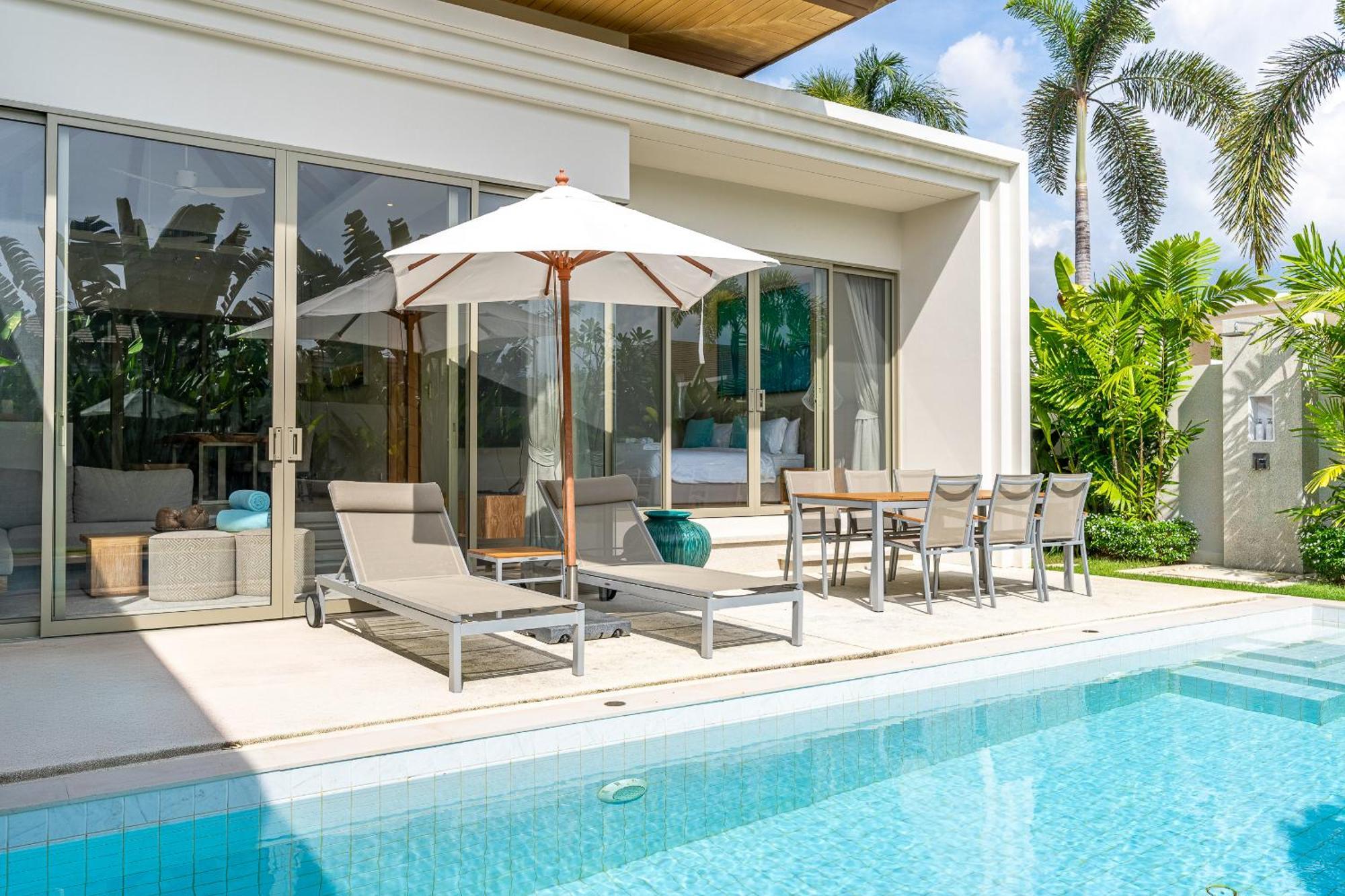Trichada Breeze 3Br Stylish Villa, 15 Min To Layan Beach Thalang Exteriér fotografie